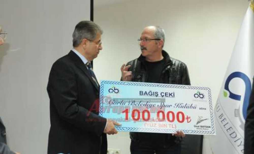 Çorlu Belediyesi Sporun Ve Sporcunun Dostu