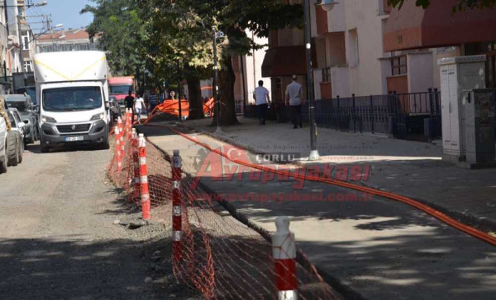 Şinasi Kurşun Caddesi Yeniden Kazıldı