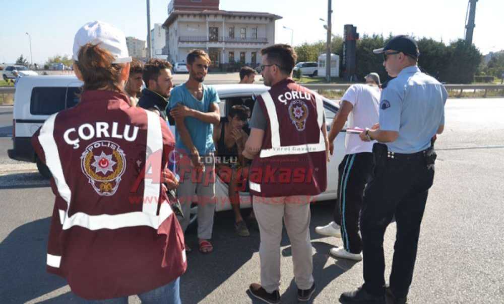 Çorlu İlçe Emniyet Müdürlüğü Ekipleri Denetimleri Sıklaştırdı