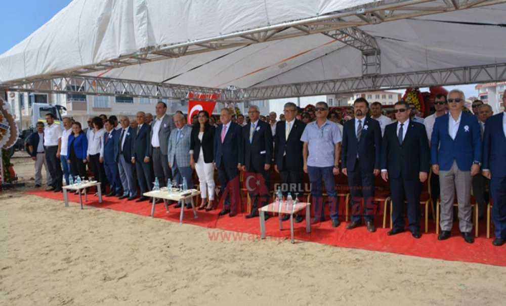 Çorlu Smmm Odası Binası Temeli Atıldı