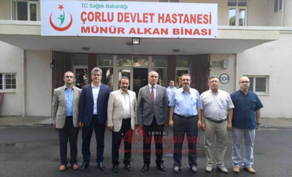 Kaymakam Kılıç'tan Sağlık Bakanlığına Devredilen Asker Hastanesine Ziyaret