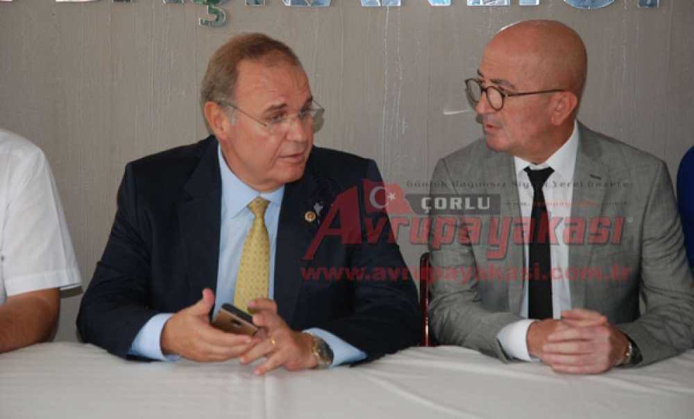 Chp'li Öztrak'tan Çorlu İlçe Örgütüne Ziyaret