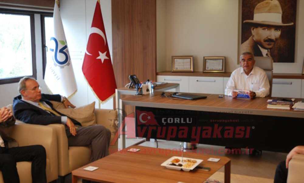 Chp'li Öztrak'tan Çorlu İlçe Örgütüne Ziyaret