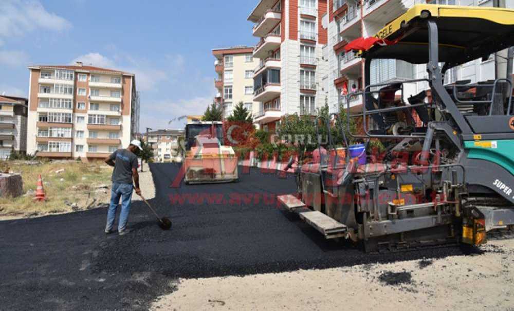 Çorlu Belediye Başkan Yardımcısı Ahmet Sarıkurt;“Çorlu'da 900 Cadde Ve Sokakta Asfaltlama Yapıldı”