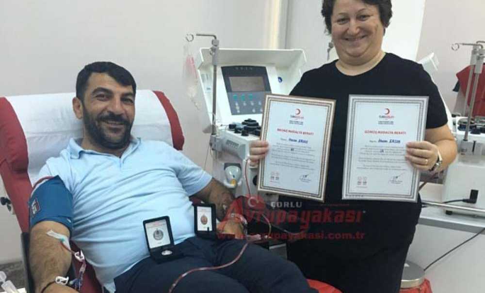 Rekortmen Bağışçı Tüm Madalyaları Topladı