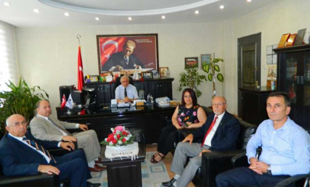 Çorlu Kent Konseyi'nden Müdür Güçlü'ye Ziyaret
