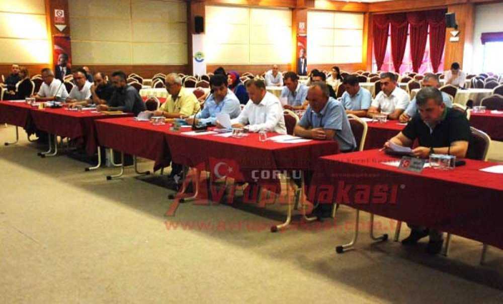 Ergene Belediye Meclisi'nin Eylül Toplantısı Gerçekleştirildi