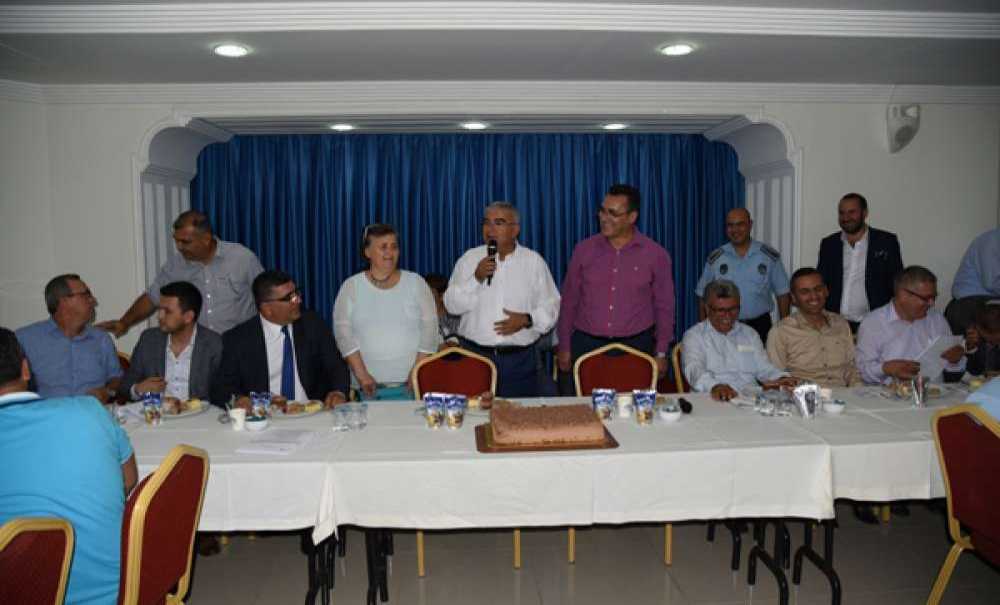 Başkan Baysan Zabıtalarla Pasta Kesti