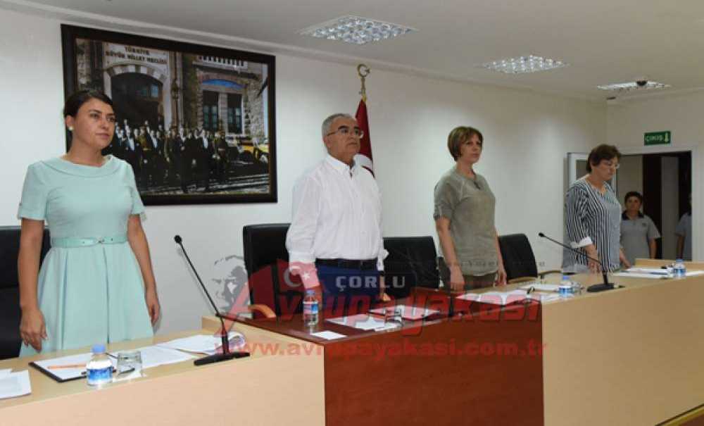 Çorlu Belediyesi'nin Meclis Toplantısı Yapıldı