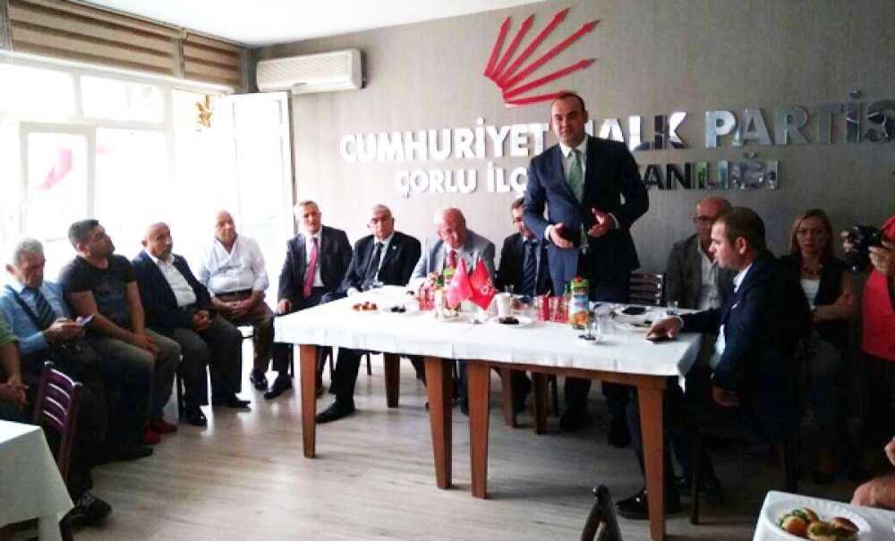 Chp Çorlu İlçe Örgütü Bayramda Buluştu