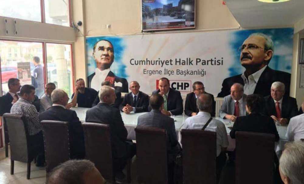 Chp Ergene İlçe Örgütü Bayramda Buluştu