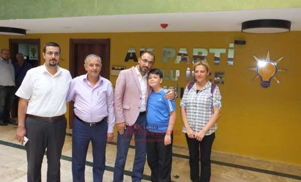 Ak Parti'den Yiğithan'ın Eğitimine Destek