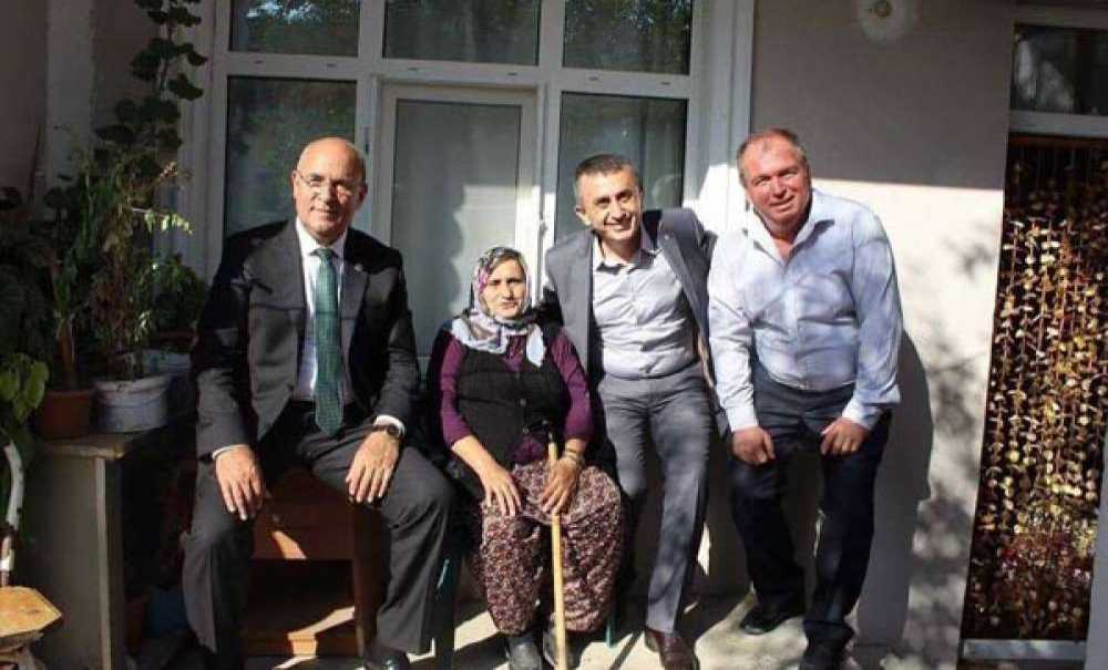 Milletvekili Akgün Şehit Ailelerini Unutmadı