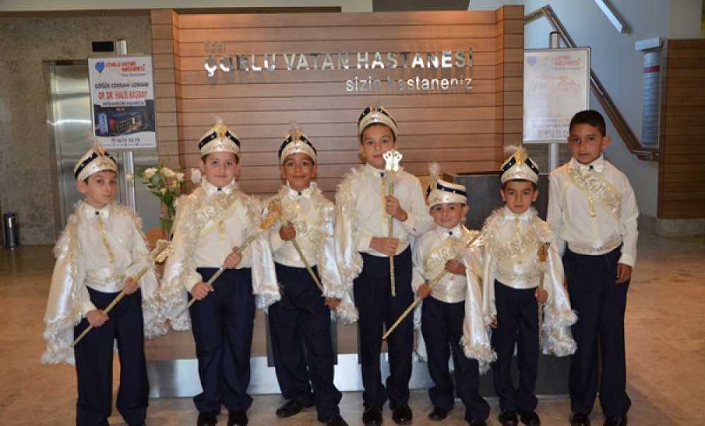 Çorlu Belediyesi 86 Çocuğu Sünnet Ettirdi