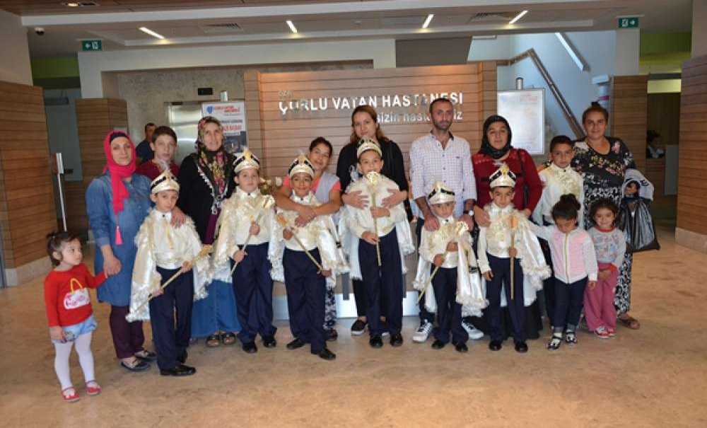 Çorlu Belediyesi 86 Çocuğu Sünnet Ettirdi