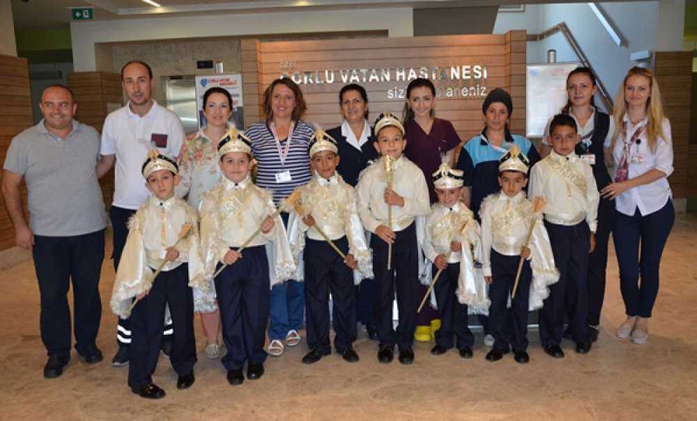 Çorlu Belediyesi 86 Çocuğu Sünnet Ettirdi