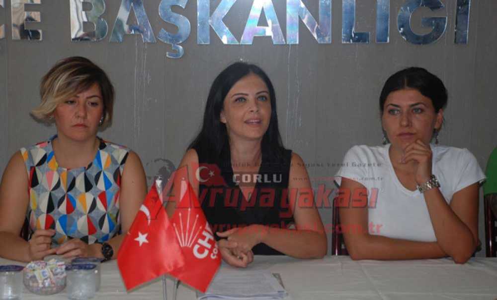 Chp Çorlu İlçe Örgütü Kadın Kolları Başkanı Sema Kırkoyun Kinet; “Kadın Gülerse Toplum Güler”