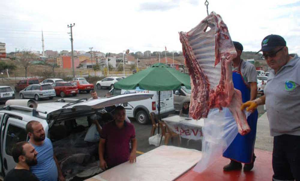 Çorlu Mezbahası'nda 522 Kurbanlık Kesildi