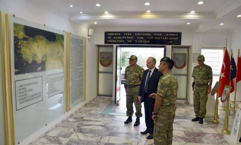 Vali Ceylan'dan Tümgeneral Şenol'a İdae- I Ziyaret