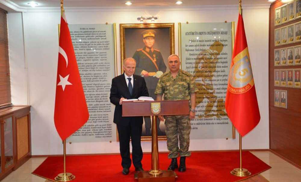 Vali Ceylan'dan Tümgeneral Şenol'a İdae- I Ziyaret