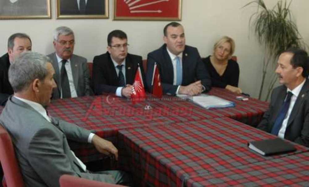 Chp`li Milletvekillerinden Çorlu İlçe Örgütüne Ziyaret