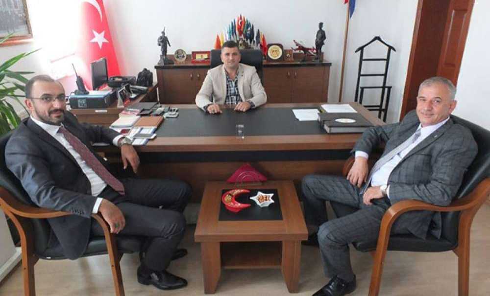 Ak Partili Yöneticilerden Komutan Gürzsoy'a Ziyaret