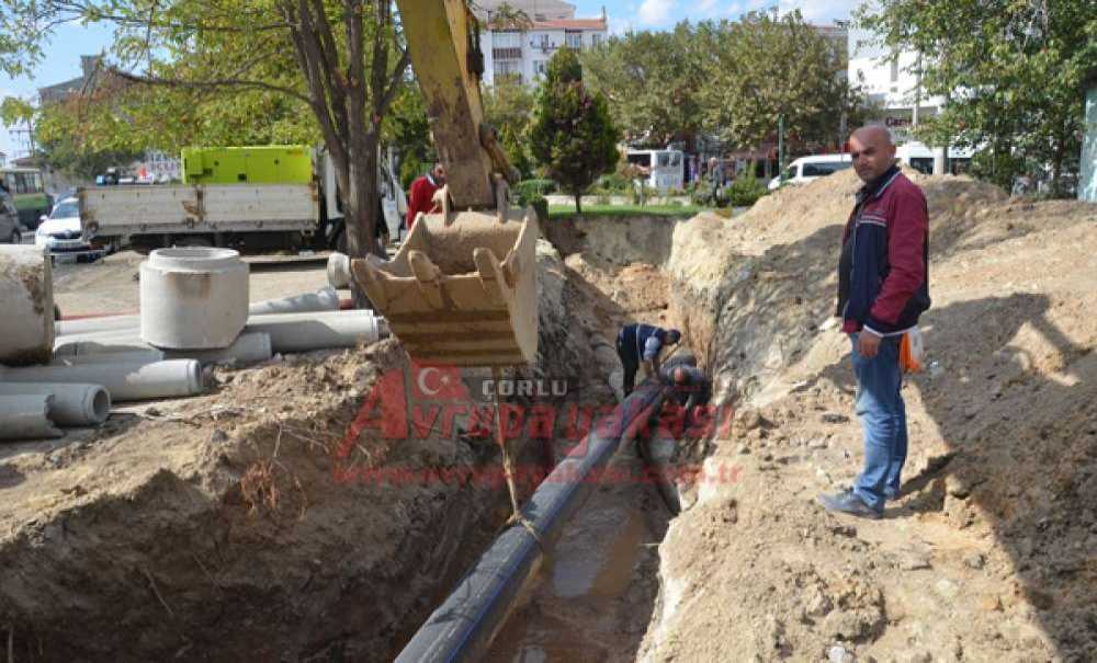 Yeni Döşenen Hatta Su Verildi