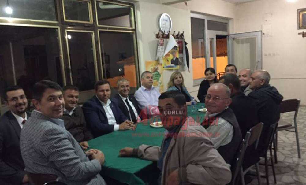 Ak Parti Çorlu İlçe Yönetiminden Mahalle Toplantıları