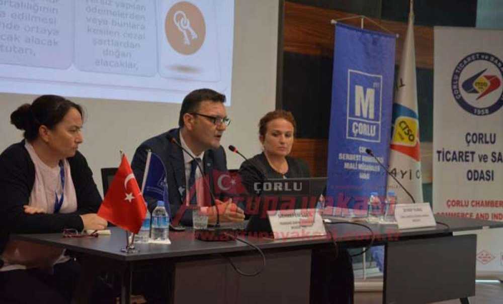 Çorlu Smmmo'dan Bilgilendirme Toplantısı