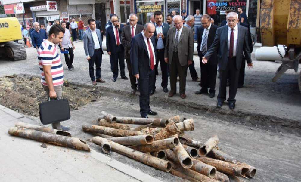 Kadir Albayrak Ve Kurmayları Çorlu'da Yapılan Çalışmaları İnceledi
