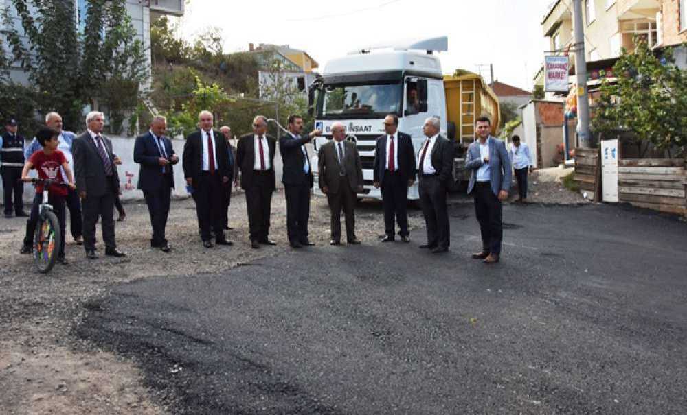 Kadir Albayrak Ve Kurmayları Çorlu'da Yapılan Çalışmaları İnceledi