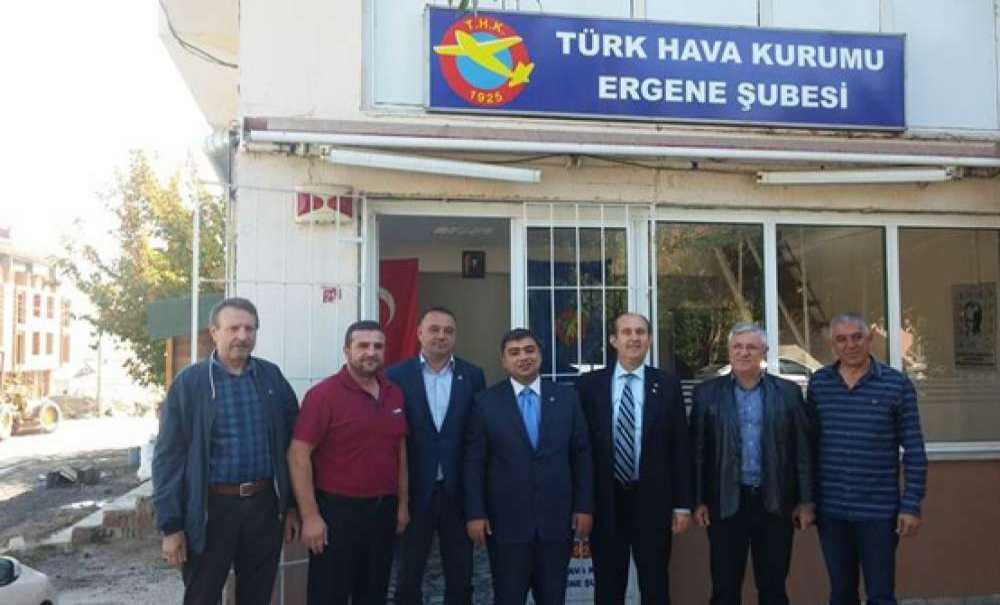 Kaymakam Kızıltoprak'tan Thk Ergene Şubesi'ne Ziyaret