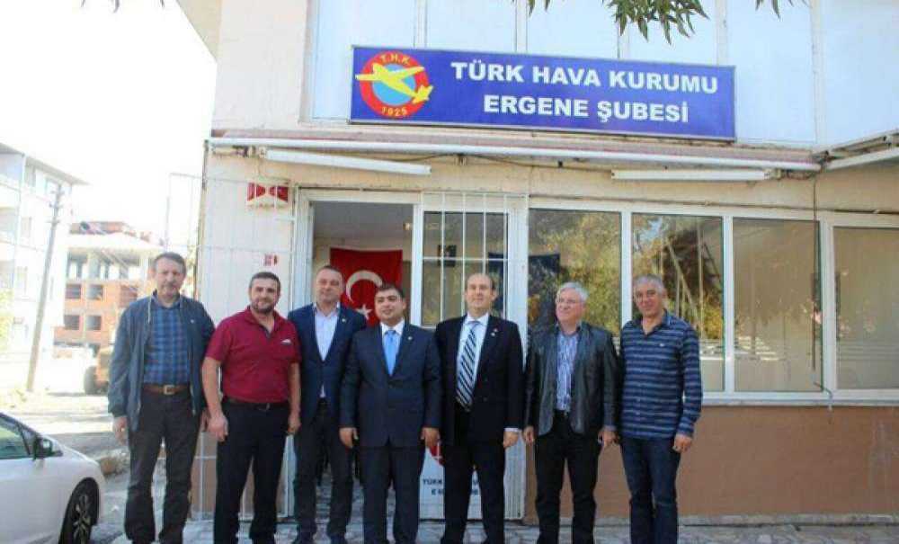 Kaymakam Kızıltoprak'tan Thk Ergene Şubesi'ne Ziyaret
