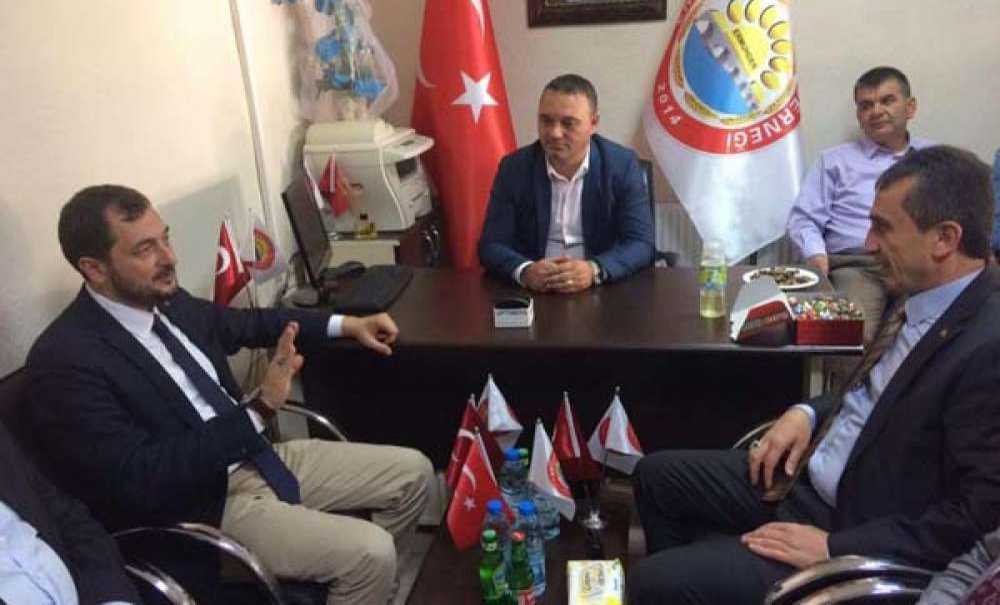 Ak Parti Tekirdağ İl Başkanı Cüneyt Yüksel Çalışmalarına Ara Vermeden Devam Ediyor