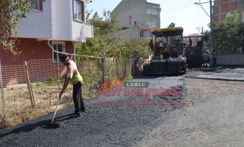 Dere Sokaklar Asfaltlanıyor