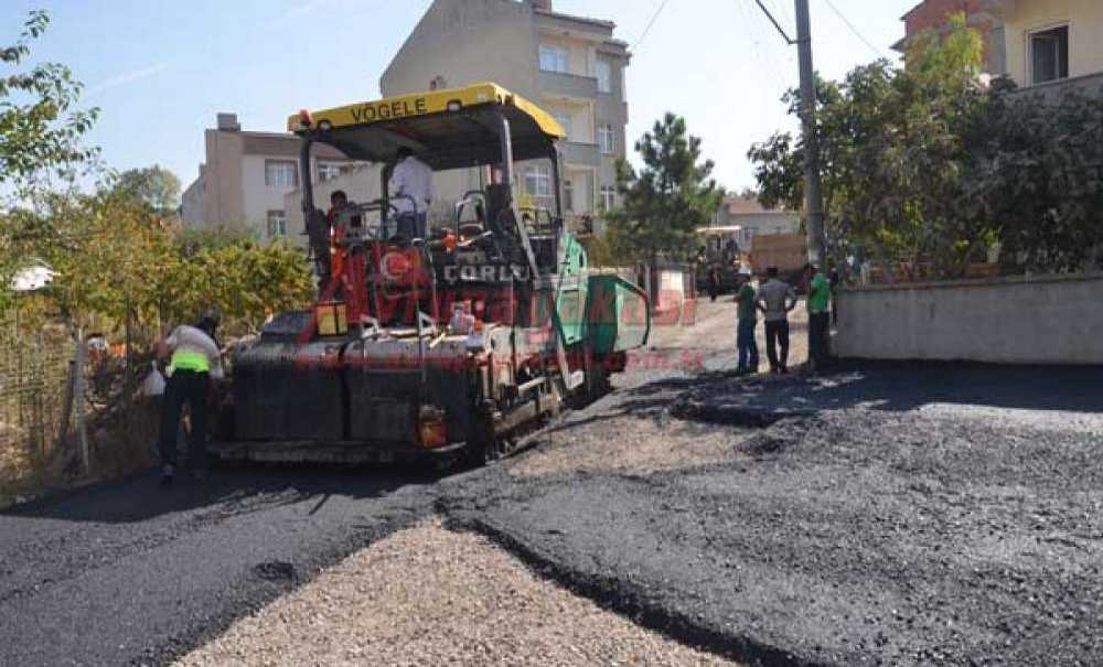 Dere Sokaklar Asfaltlanıyor
