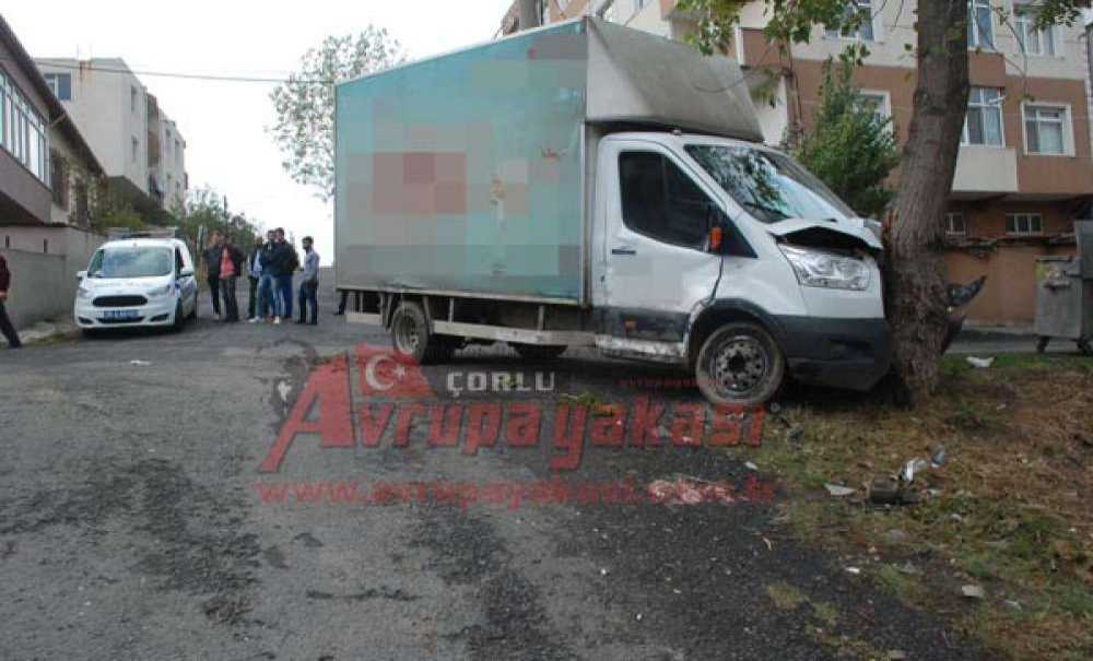 Çorlu'da Kaza 2 Yaralı