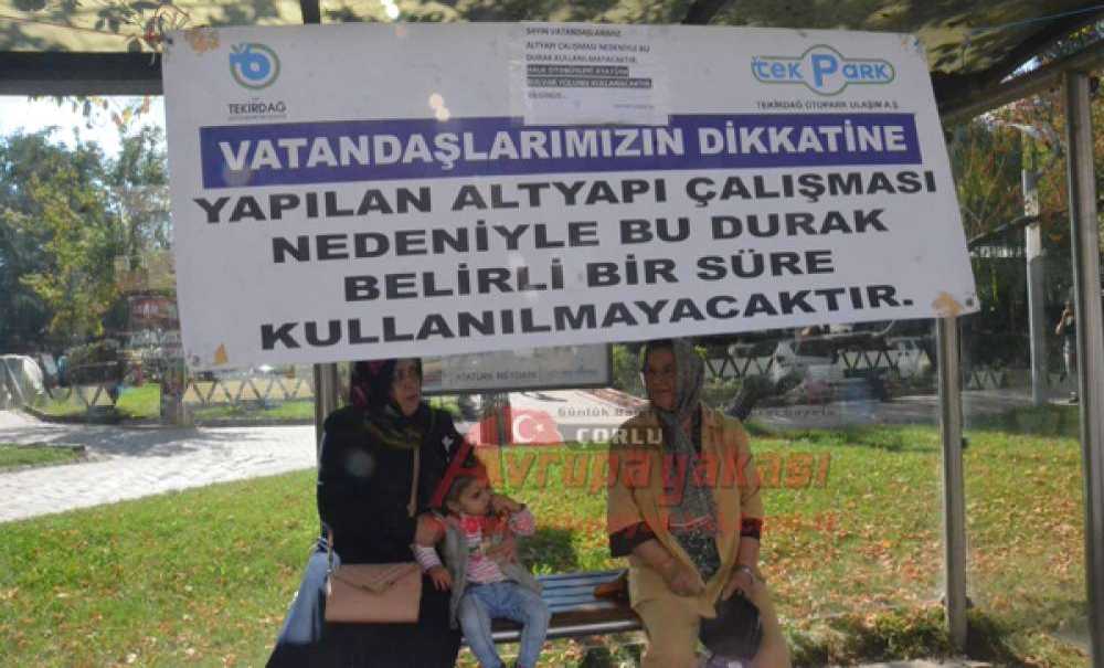 Otobüs Durakları İptal