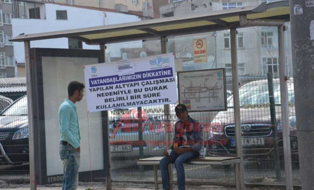 Otobüs Durakları İptal