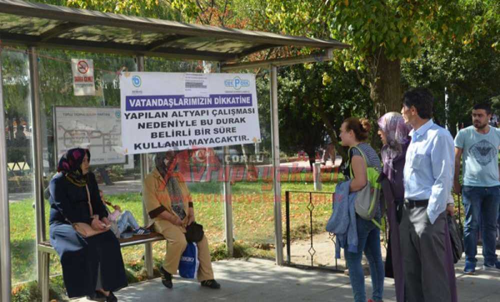 Otobüs Durakları İptal