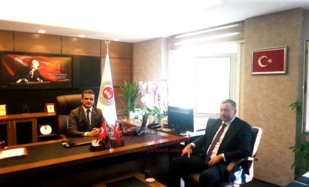 Teksif Başkanı Bozan'dan Başsavcı Sekücü'ye Ziyaret