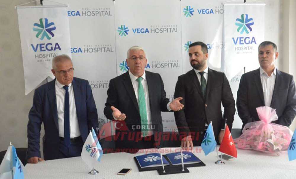 Ergene Velimeşespor'un Sağlık Sponsoru Vega Hospital Oldu
