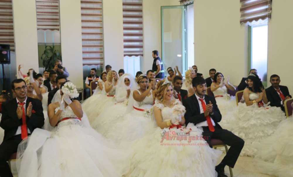 Çorlu Belediyesi'nden Toplu Nikah