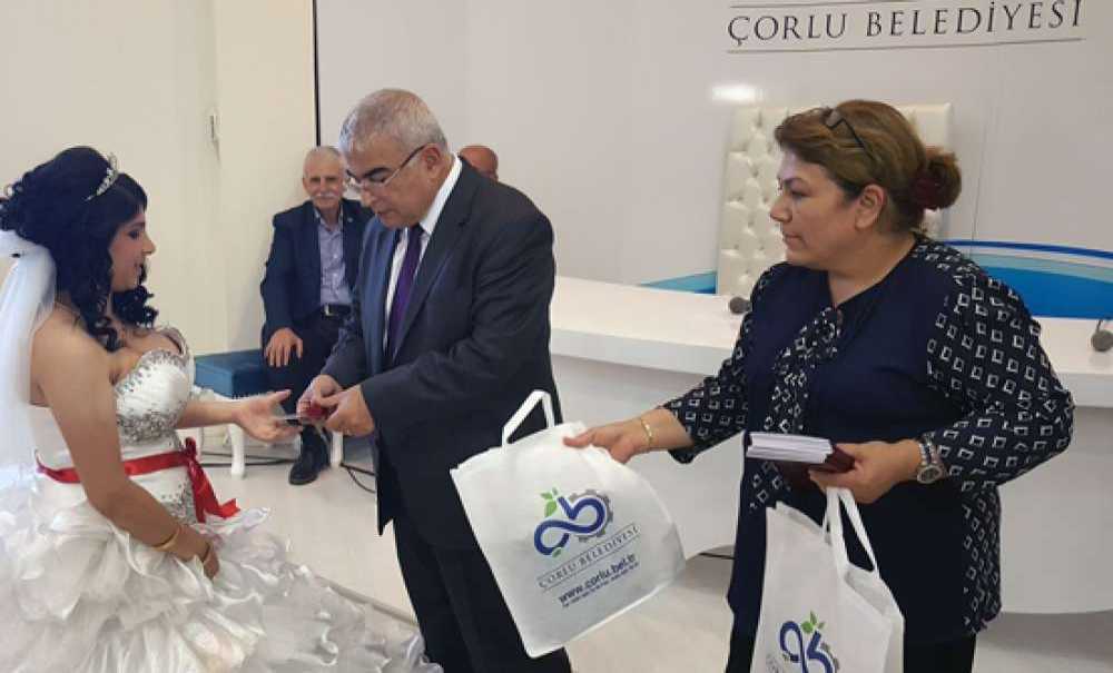 Çorlu Belediyesi'nden Toplu Nikah