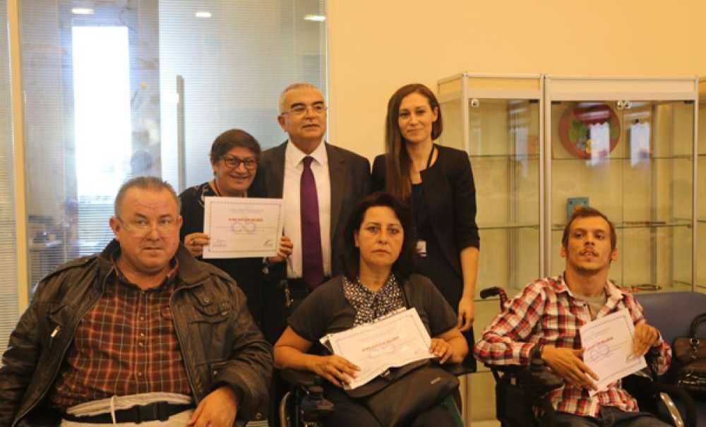 Belediye Kursiyerleri Sertifikalarını Aldı