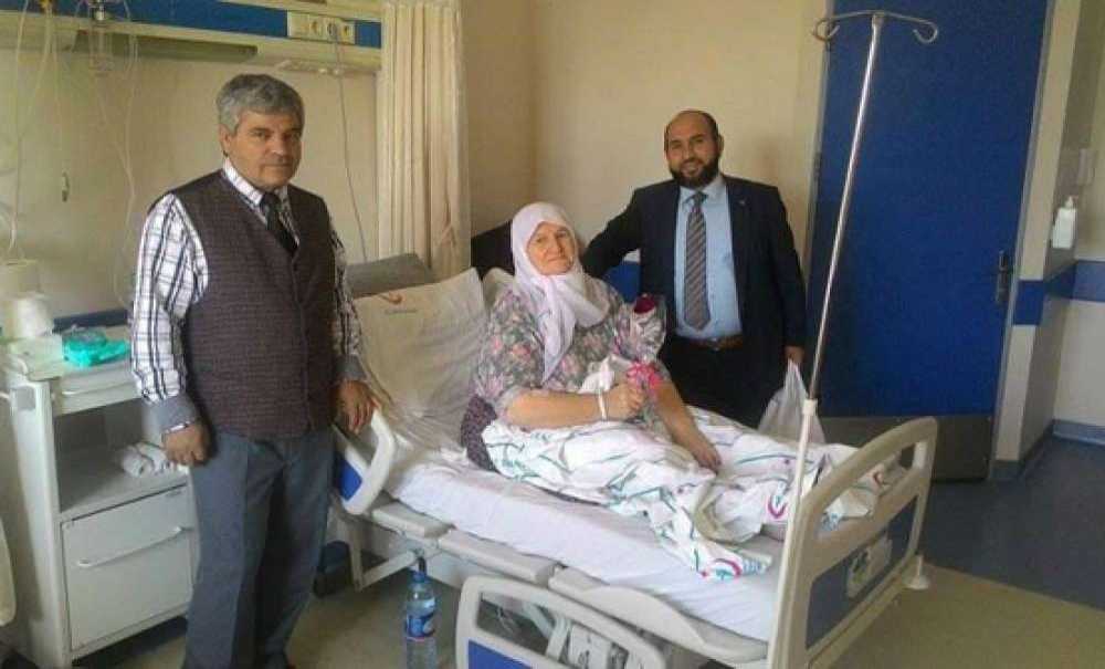 Çorlu'daki Din Görevlilerinden Hastane Ziyareti