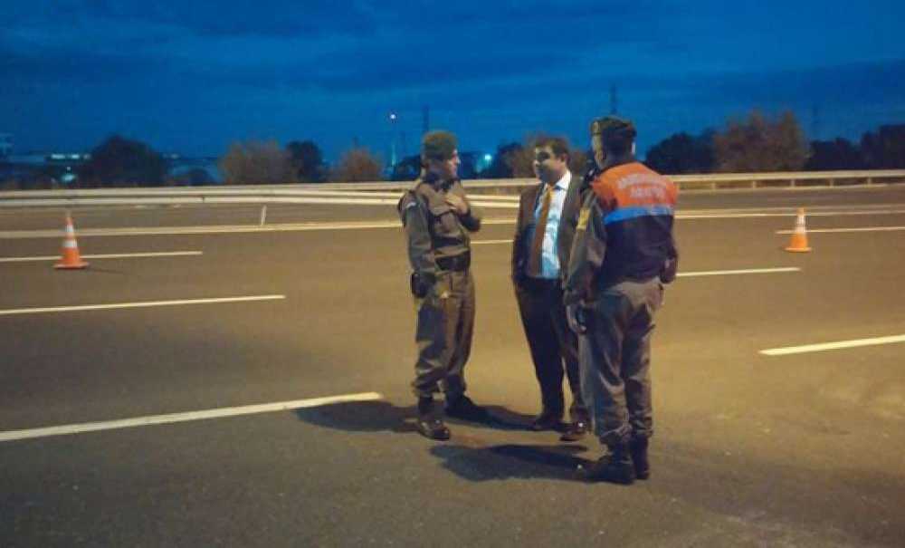 Kaymakam Kızıltoprak Yol Uygulamalarını Denetledi