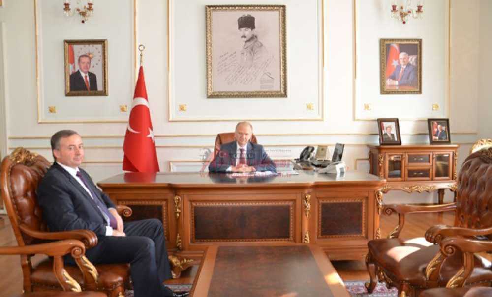 Teksif Başkanı Bozan'dan Vali Ceylan'a Ziyaret