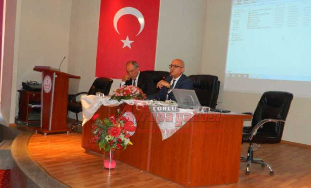 Çorlu'da Mtsk Bilgilendirme Ve Değerlendirme Toplantısı Yapıldı