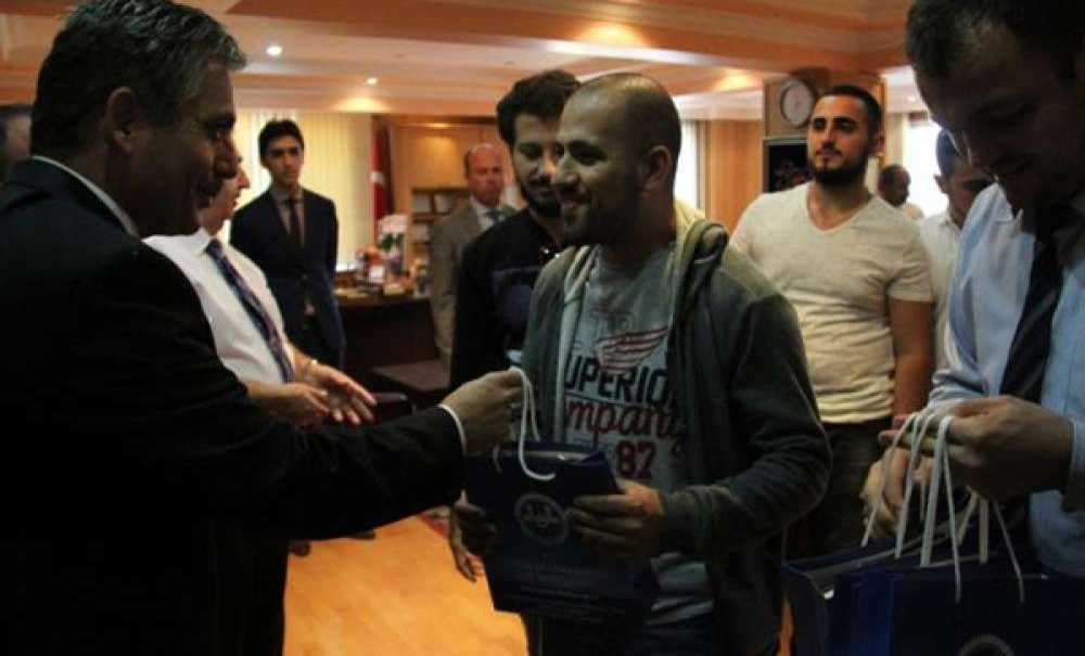 Yurtta Kalan Öğrencilerden Çorlu Müftülüğü'ne Ziyaret